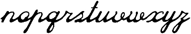 The Old Habit Regular ttf (400) Font LOWERCASE