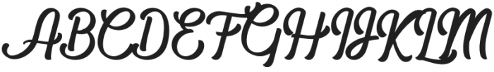 The Paiton Regular otf (400) Font UPPERCASE
