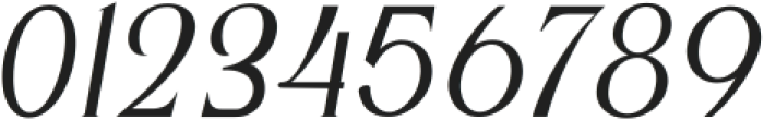 The Paloma Italic ttf (400) Font OTHER CHARS
