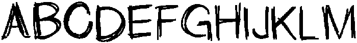 The Perfect Kid Regular otf (400) Font UPPERCASE