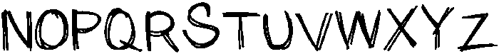 The Perfect Kid Regular otf (400) Font UPPERCASE