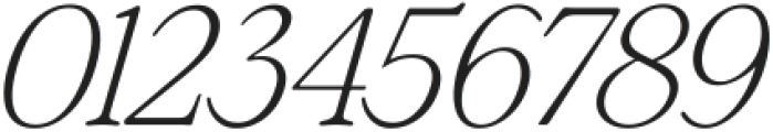 The Picnic Club Italic Thin Italic ttf (100) Font OTHER CHARS