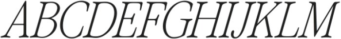 The Picnic Club Italic Thin Italic ttf (100) Font