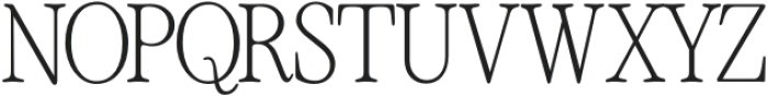 The Picnic Club Thin otf (100) Font UPPERCASE