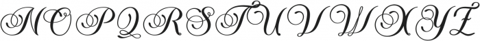 The Piraglen  Bold Italic otf (700) Font UPPERCASE