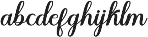 The Piraglen  Bold Italic otf (700) Font LOWERCASE