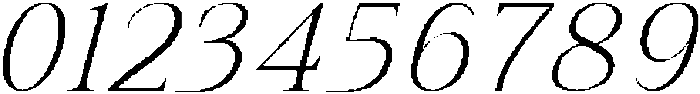 The Pixel Editorial Italic otf (400) Font OTHER CHARS