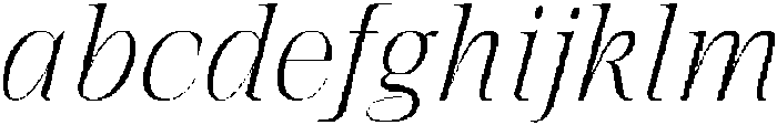 The Pixel Editorial Italic otf (400) FONT