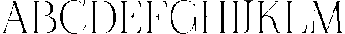 The Pixel Editorial Regular otf (400) Font UPPERCASE