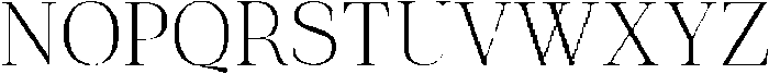 The Pixel Editorial Regular otf (400) Font UPPERCASE