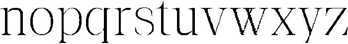 The Pixel Editorial Regular otf (400) Font LOWERCASE