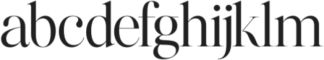 The Portray Regular otf (400) Font LOWERCASE