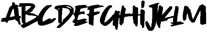 The Punk Notes otf (400) Font UPPERCASE