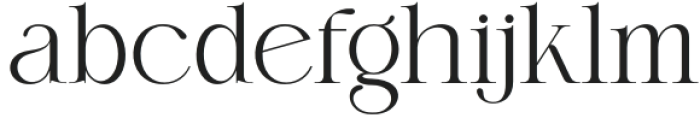 The Qigffam Regular otf (400) Font LOWERCASE