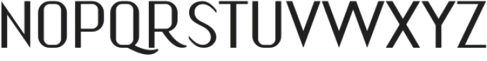The Qroune Regular otf (400) Font LOWERCASE