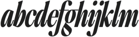 The Qualified Bold Condensed Italic otf (700) FONT