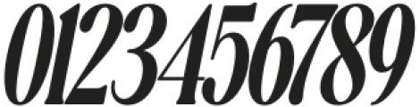 The Qualified Bold Slanted Condensed otf (700) Font OTHER CHARS