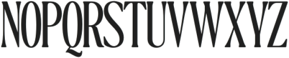 The Qualified Condensed otf (400) Font UPPERCASE