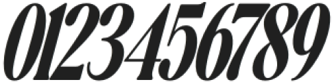 The Qualified Extra Bold Condensed Italic otf (700) Font OTHER CHARS