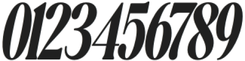 The Qualified Extra Bold Slanted Condensed otf (700) Font OTHER CHARS