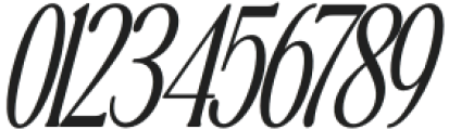 The Qualified Extra Light Condensed Italic otf (200) Font OTHER CHARS