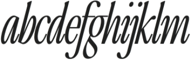 The Qualified Extra Light Condensed Italic otf (200) FONT