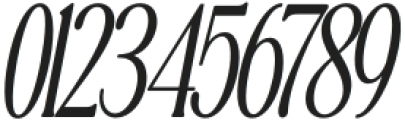 The Qualified Extra Light Slanted Condensed otf (200) Font OTHER CHARS