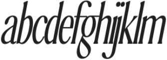 The Qualified Extra Light Slanted Condensed otf (200) FONT