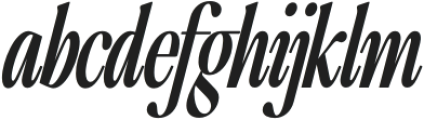 The Qualified Medium Condensed Italic otf (500) FONT