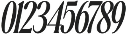 The Qualified Medium Slanted Condensed otf (500) Font OTHER CHARS