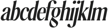 The Qualified Medium Slanted otf (500) FONT