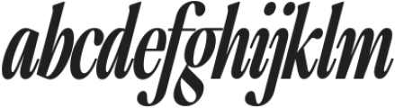 The Qualified Semi Bold Condensed Italic otf (600) FONT