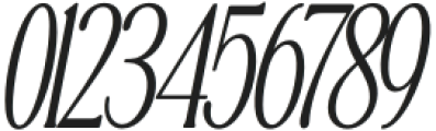 The Qualified Thin Slanted Condensed otf (100) Font OTHER CHARS
