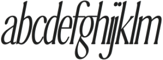The Qualified Thin Slanted Condensed otf (100) FONT