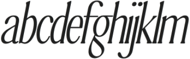 The Qualified Thin Slanted otf (100) FONT
