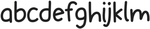 The Question Regular otf (400) Font LOWERCASE