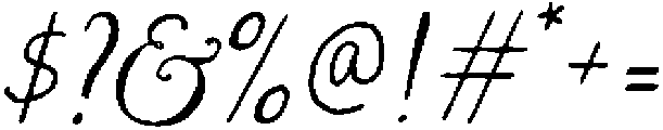 The ROMANTIC Font Oblique1 otf (400) Font OTHER CHARS