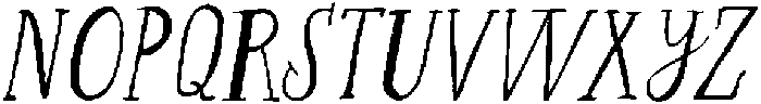 The ROMANTIC Font Regular otf (400) Font UPPERCASE