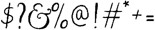 The ROMANTIC Font Upright otf (400) Font OTHER CHARS