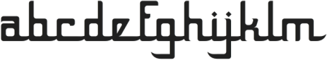 The Ramadhan Regular otf (400) Font LOWERCASE