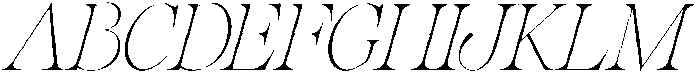 The Regals Italic otf (400) Font UPPERCASE