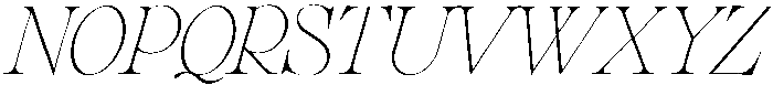 The Regals Italic otf (400) Font UPPERCASE
