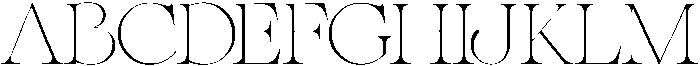 The Regals Regular otf (400) Font UPPERCASE