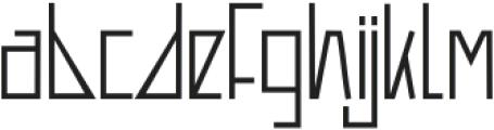 The Revenger otf (400) Font LOWERCASE