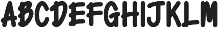 The Revorich Regular otf (400) Font UPPERCASE