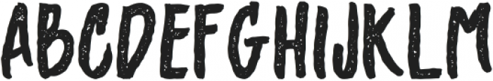 The Risk Rough ttf (400) Font LOWERCASE