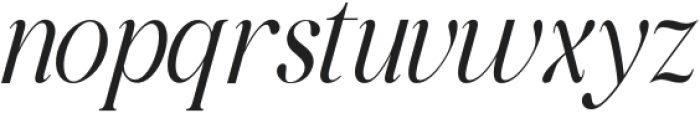 The Romance Italic otf (400) Font LOWERCASE