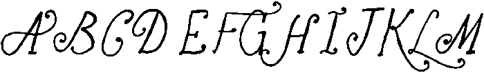 The Rose Atelier Bold Regular otf (700) Font UPPERCASE