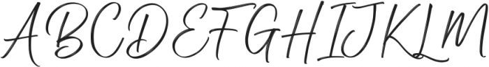 The Roughly otf (400) Font UPPERCASE