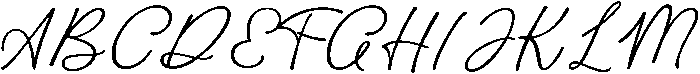 The Rowdy Waves Regular otf (400) Font UPPERCASE